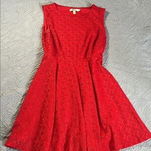 Red Lace Dress